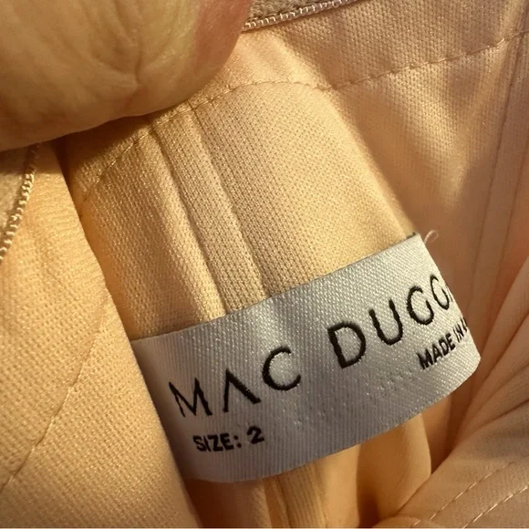 ✔️ Mac Duggal BNWT Pink Strapless Tulle Ruffle Gown #20573 - Picture 7 of 11